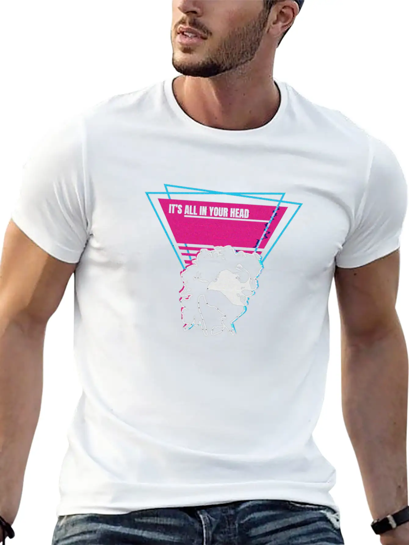 Vaporwave Aesthetic For A Statue Lover Unisex Casual T-Shirt – Clean Design For Daily Comfort