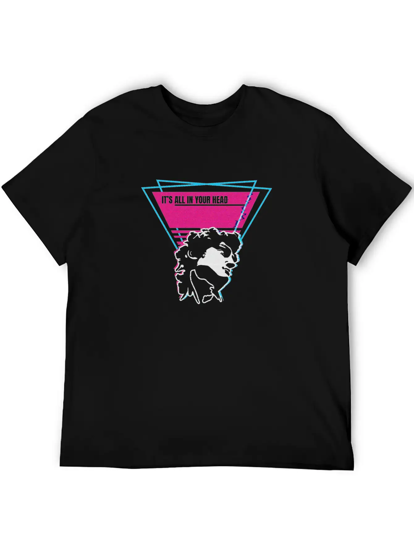 Vaporwave Aesthetic For A Statue Lover Unisex Casual T-Shirt – Clean Design For Daily Comfort