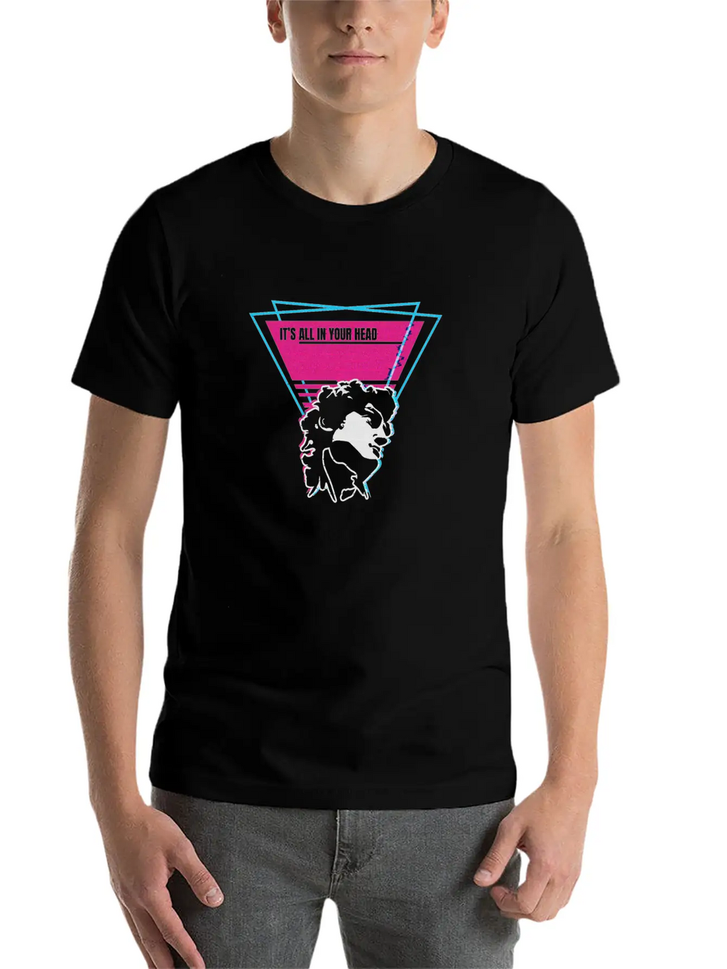 Vaporwave Aesthetic For A Statue Lover Unisex Casual T-Shirt – Clean Design For Daily Comfort