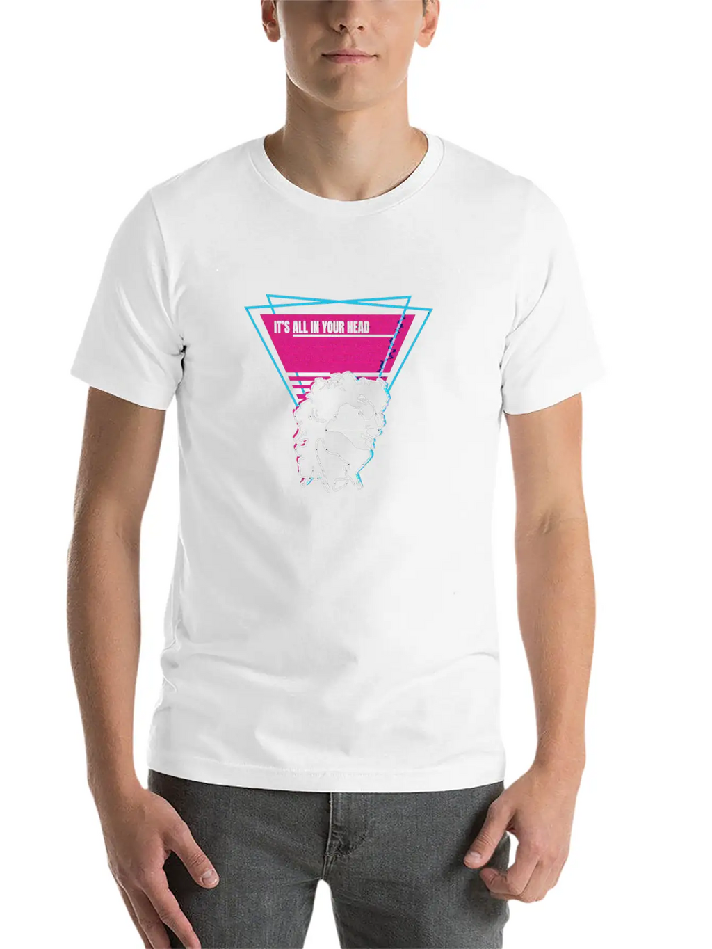 Vaporwave Aesthetic For A Statue Lover Unisex Casual T-Shirt – Clean Design For Daily Comfort