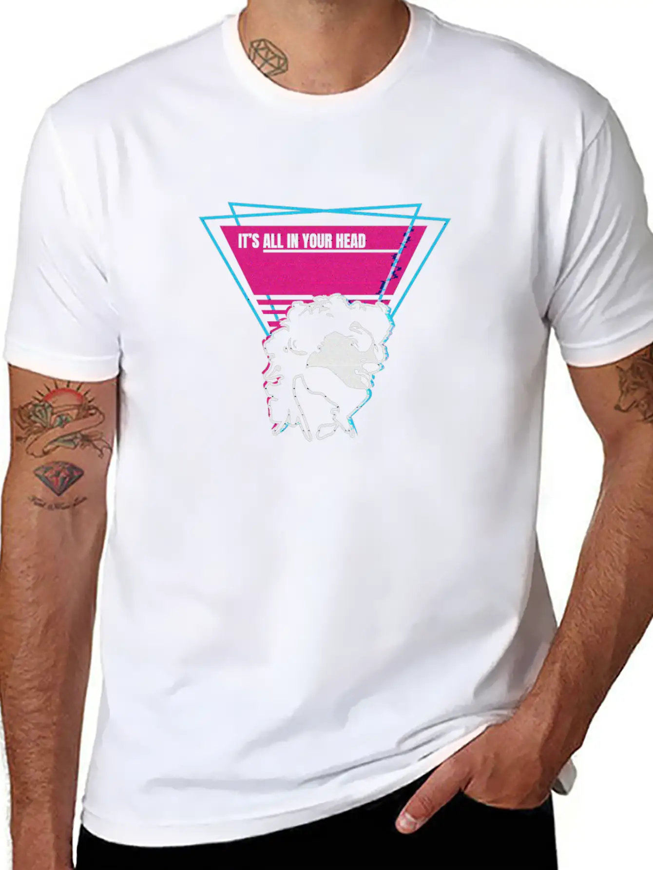 Vaporwave Aesthetic For A Statue Lover Unisex Casual T-Shirt – Clean Design For Daily Comfort