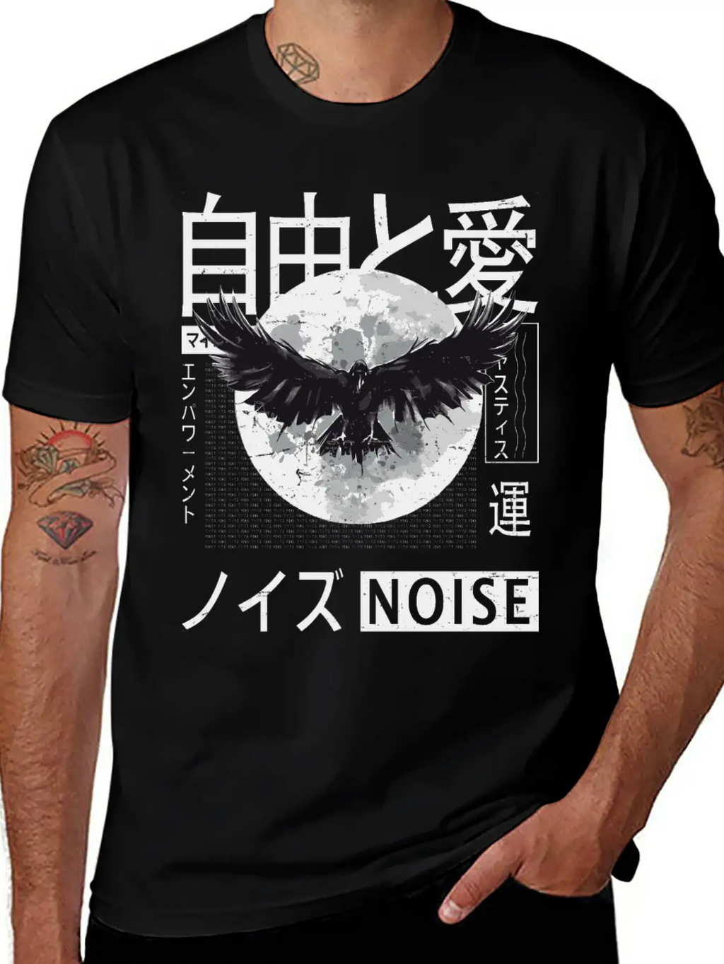 Vaporwave - Aesthetic - Japanese Korean - Moon And Unisex Casual T-Shirt – Clean Design For Daily Comfort