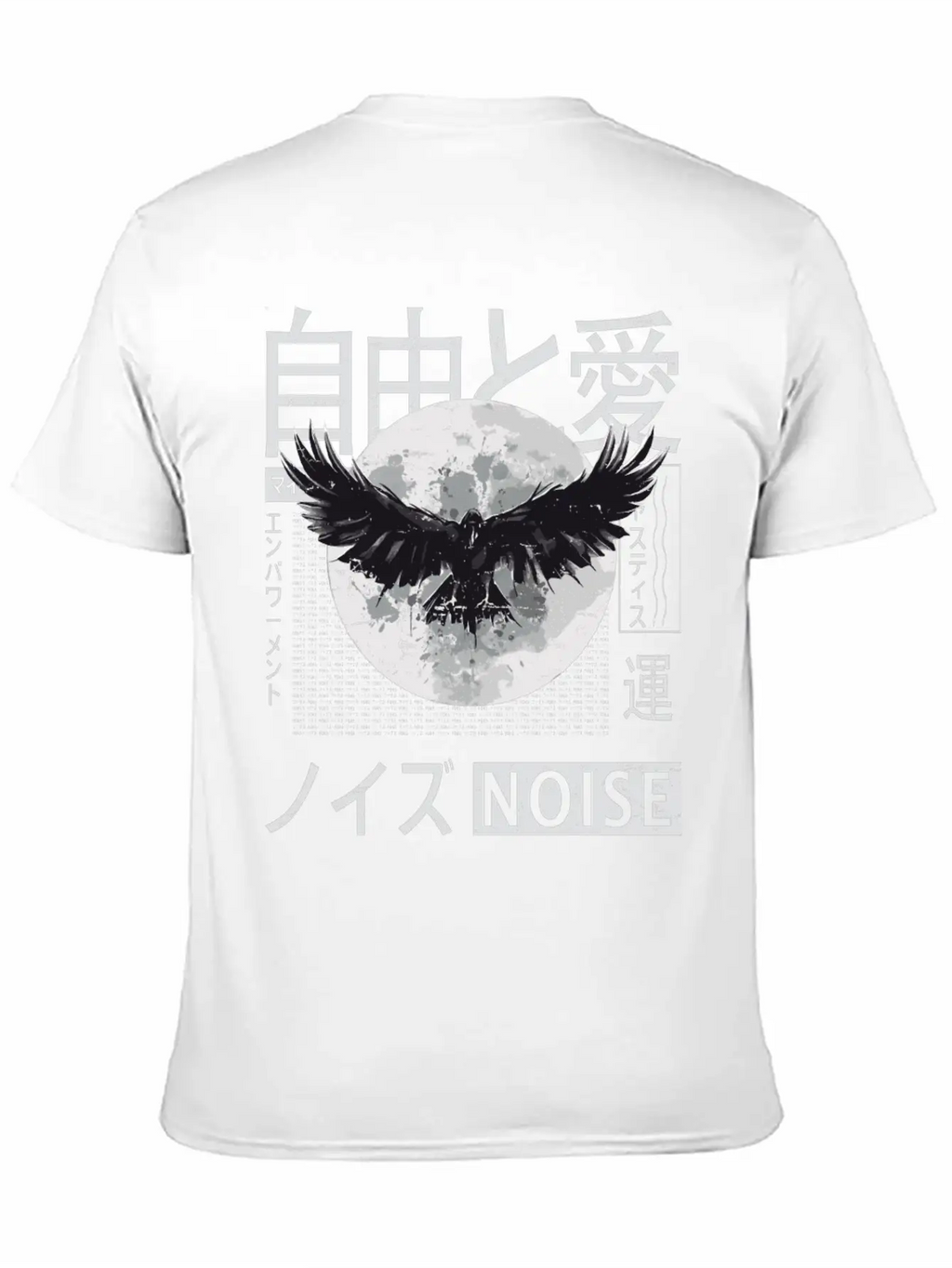 Vaporwave - Aesthetic - Japanese Korean - Moon And Unisex Casual T-Shirt – Clean Design For Daily Comfort