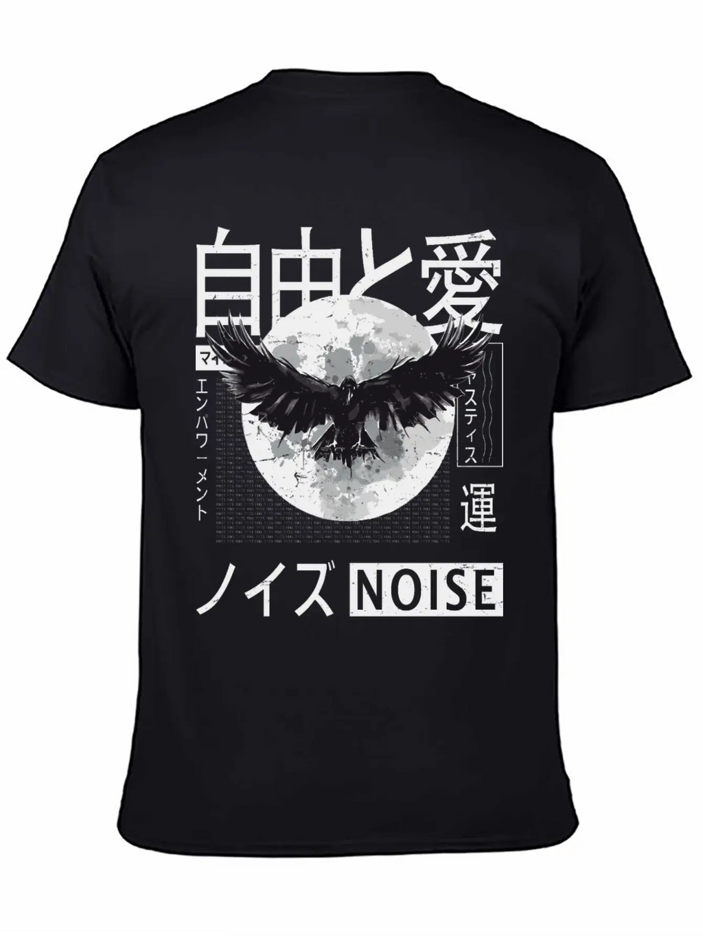 Vaporwave - Aesthetic - Japanese Korean - Moon And Unisex Casual T-Shirt – Clean Design For Daily Comfort