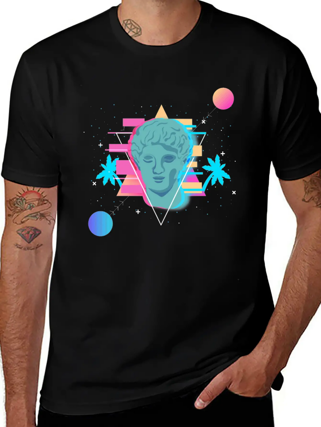 Vaporwave Aesthetic Stylish Everyday T-Shirt – Unisex Basic Cotton Tee