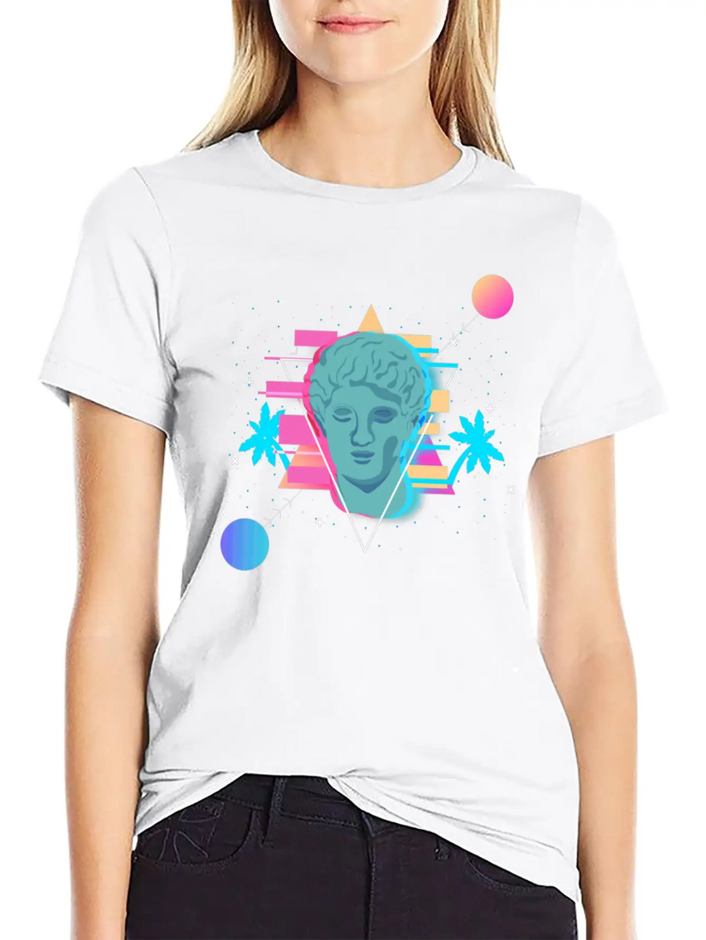 Vaporwave Aesthetic Stylish Everyday T-Shirt – Unisex Basic Cotton Tee