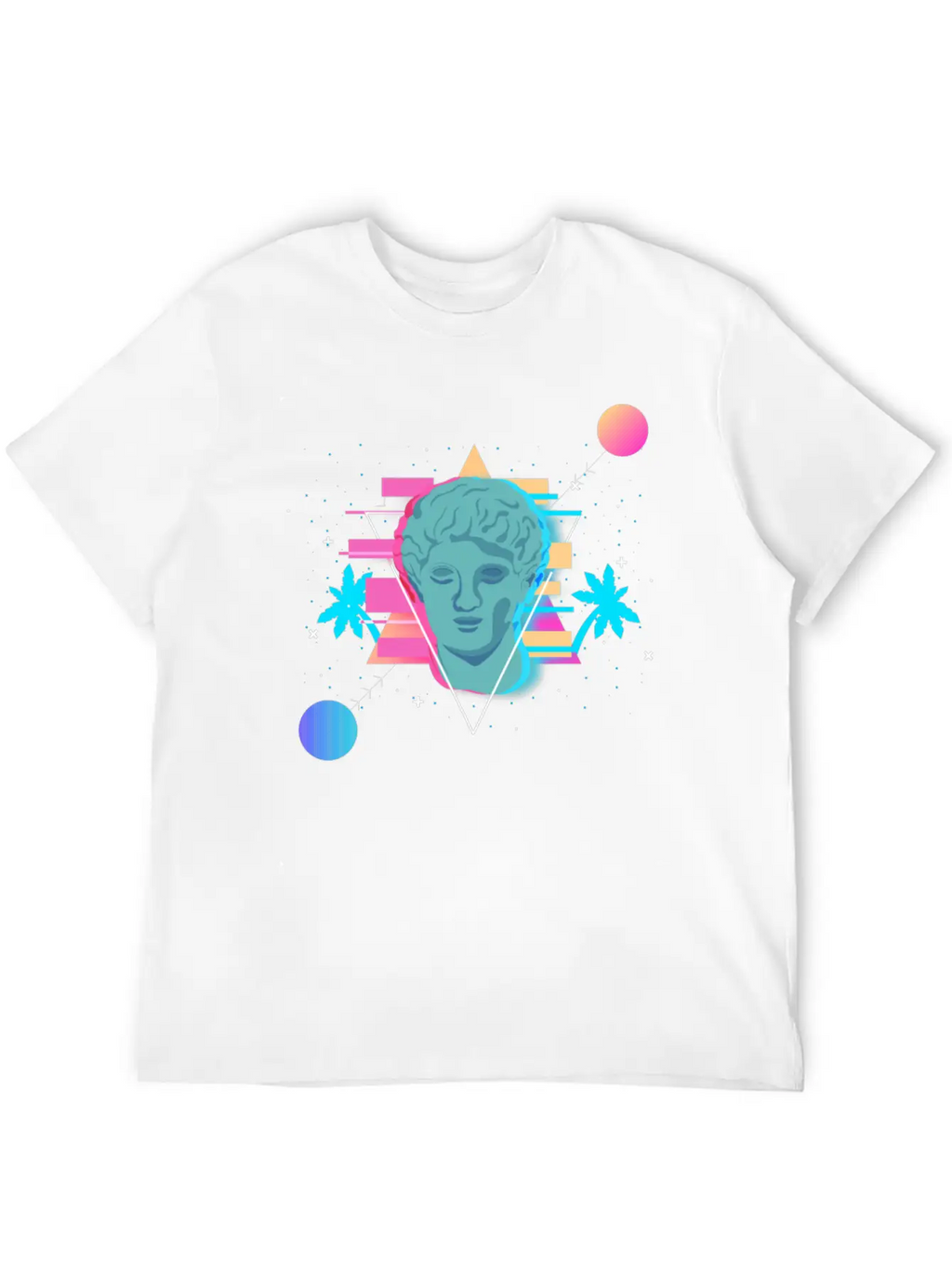 Vaporwave Aesthetic Stylish Everyday T-Shirt – Unisex Basic Cotton Tee