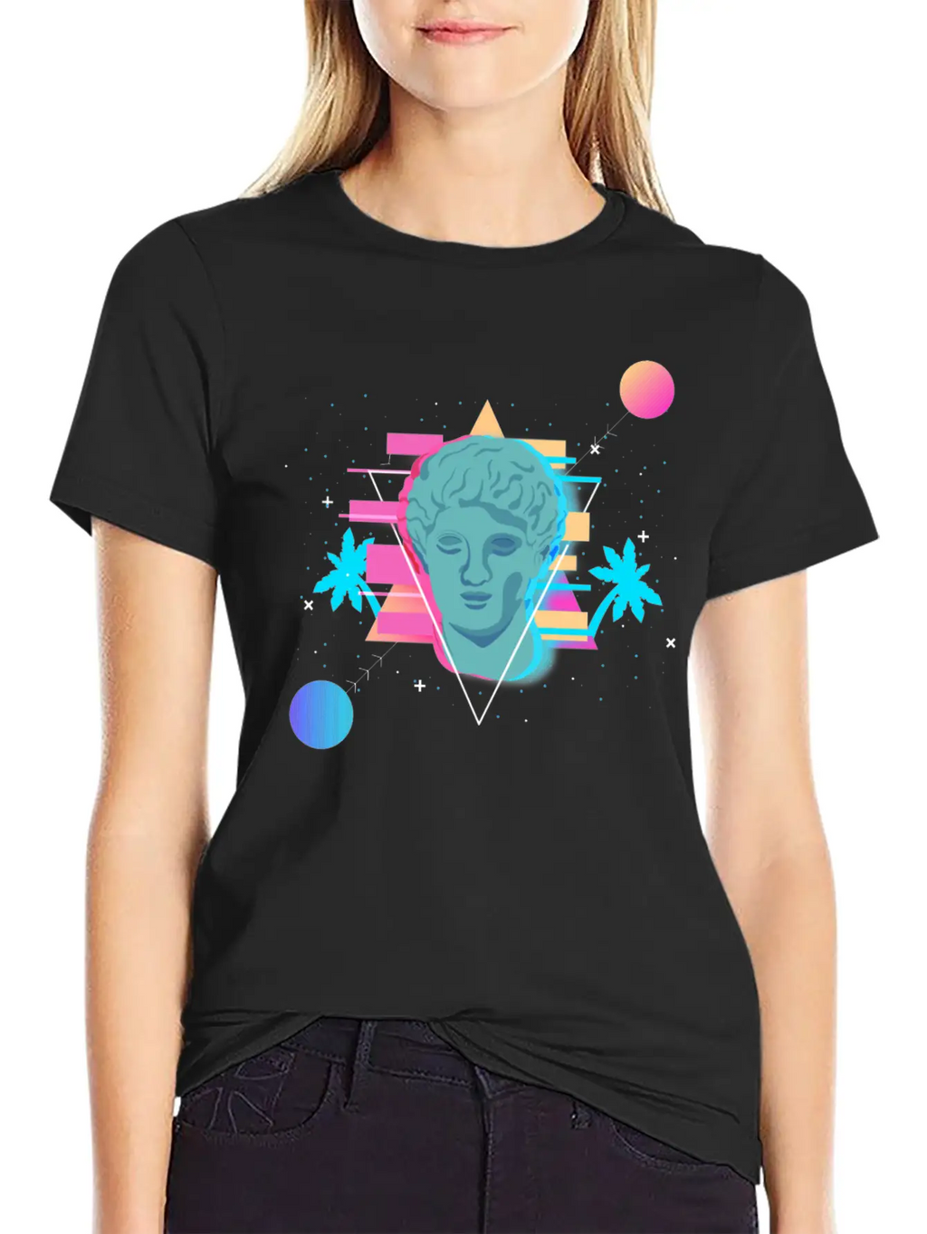 Vaporwave Aesthetic Stylish Everyday T-Shirt – Unisex Basic Cotton Tee