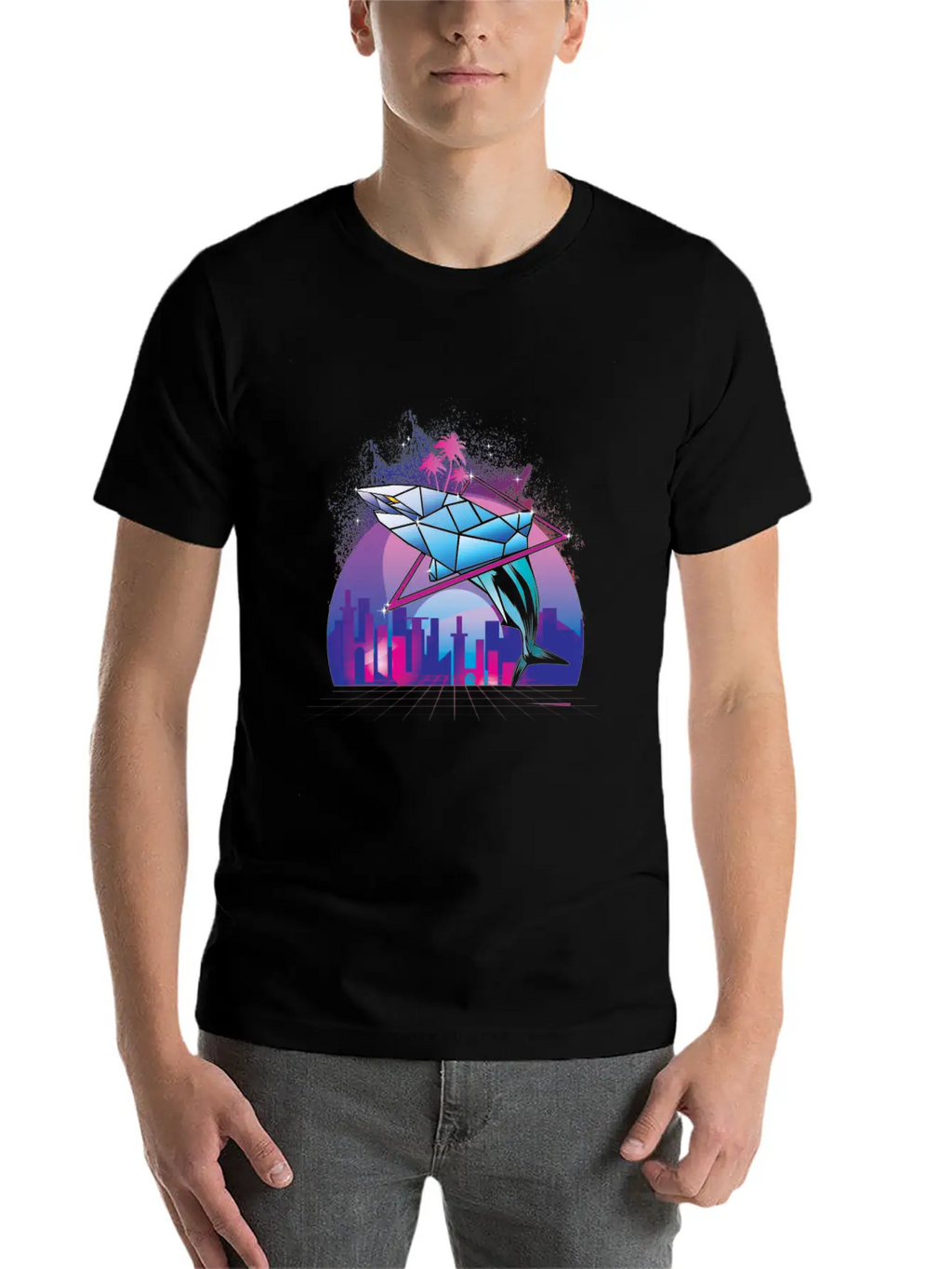 Vaporwave Hai Meme Casual Graphic T-Shirt – Simple And Comfortable Daily Wear