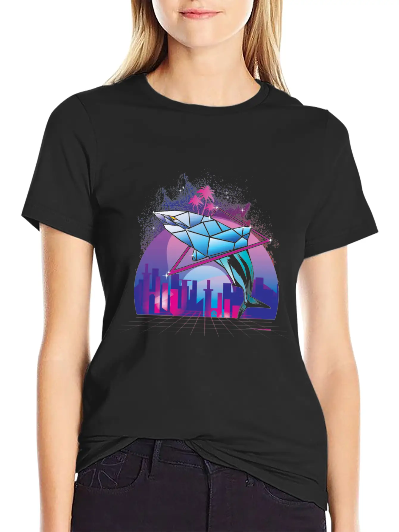 Vaporwave Hai Meme Casual Graphic T-Shirt – Simple And Comfortable Daily Wear