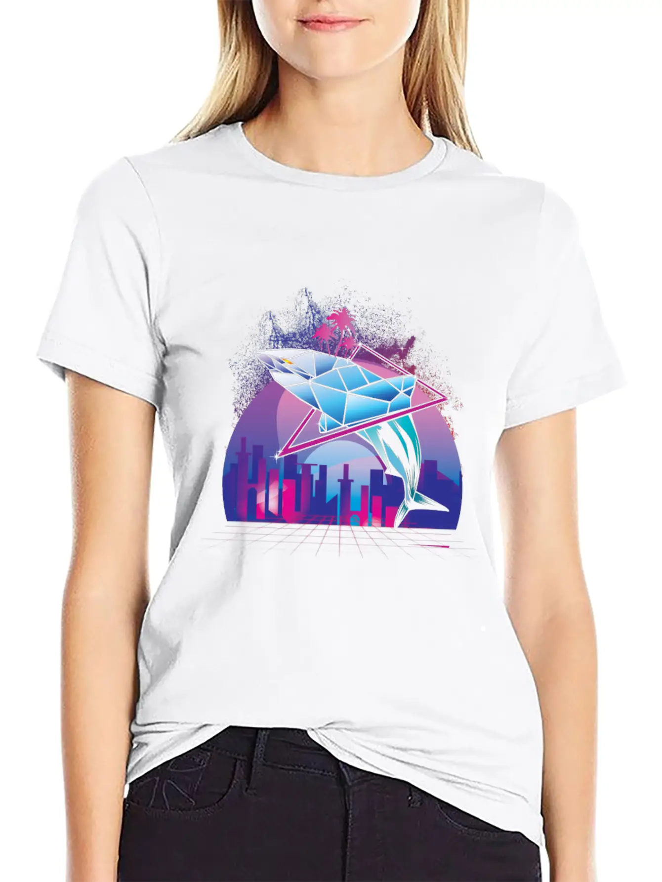 Vaporwave Hai Meme Casual Graphic T-Shirt – Simple And Comfortable Daily Wear
