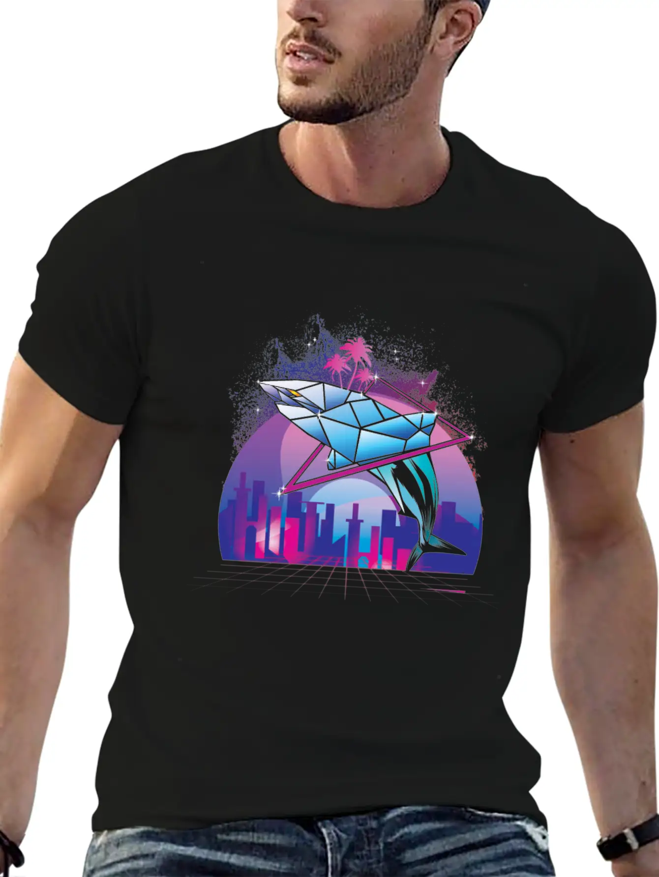 Vaporwave Hai Meme Casual Graphic T-Shirt – Simple And Comfortable Daily Wear