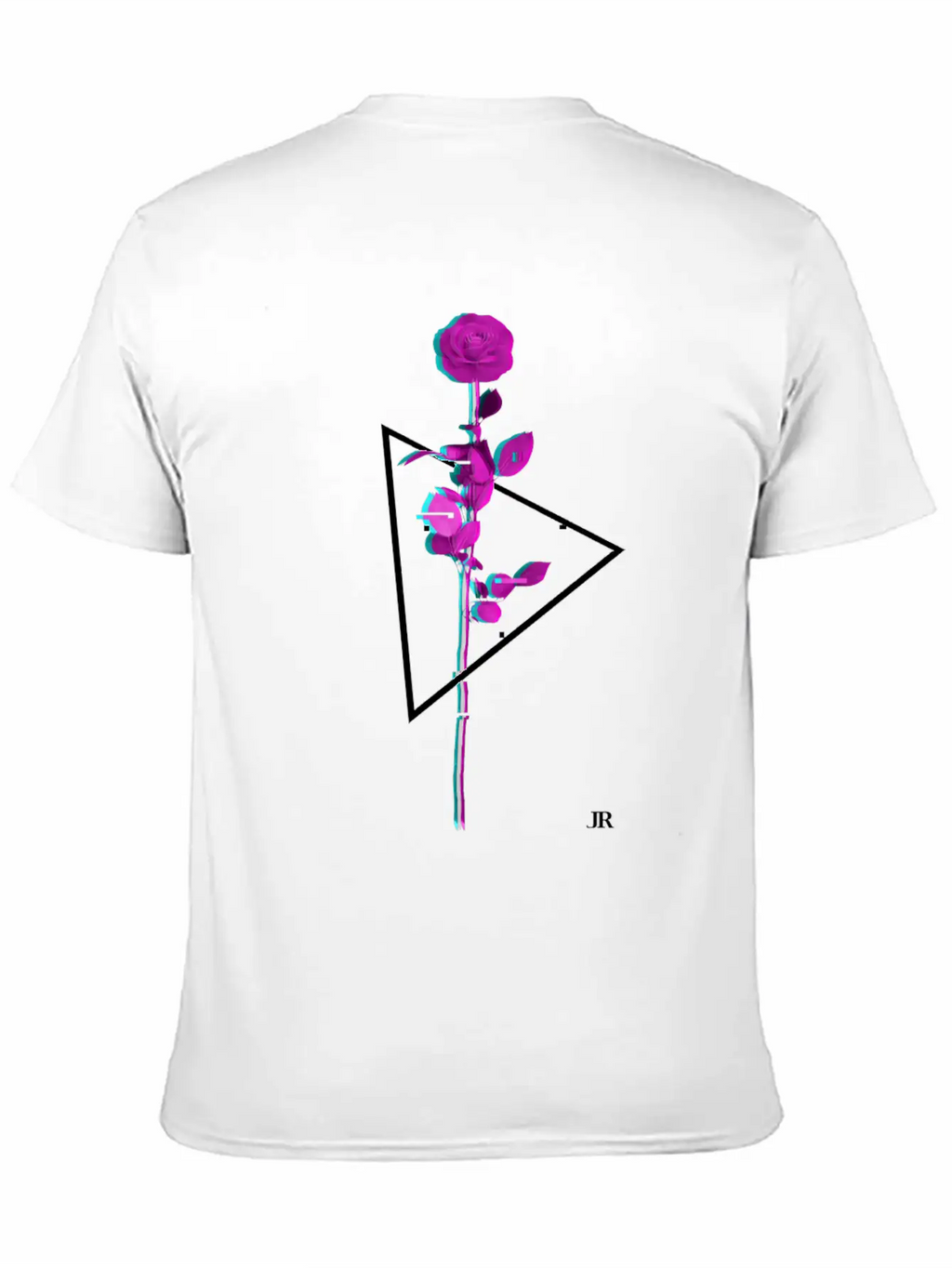 Vaporwave Rose Gift For Women Men Girls And Boys Unisex Casual T-Shirt – Clean Design For Daily Comfort