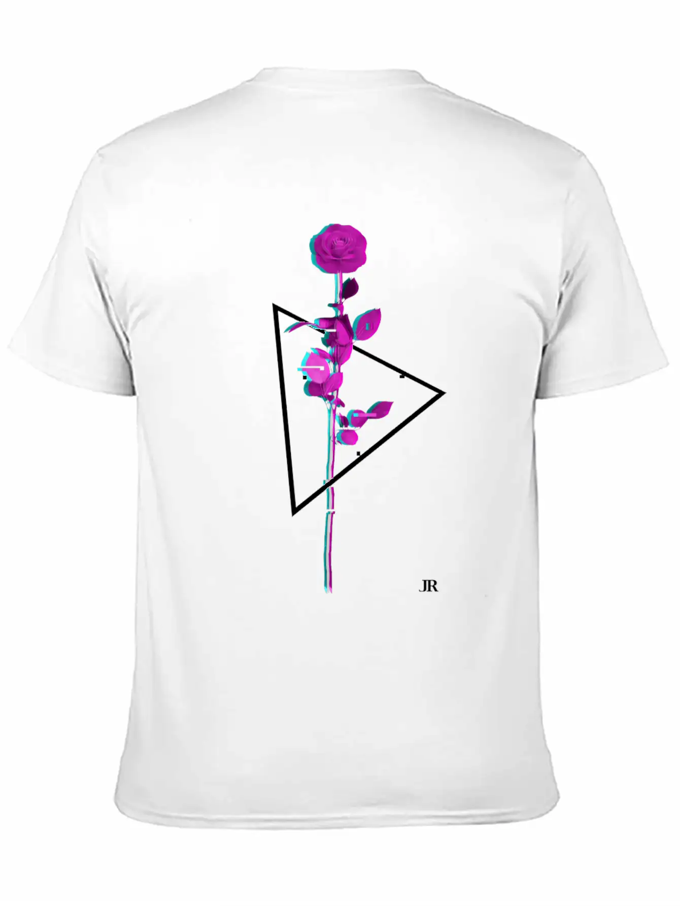 Vaporwave Rose Gift For Women Men Girls And Boys Unisex Casual T-Shirt – Clean Design For Daily Comfort