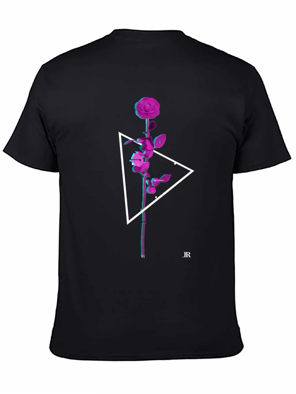 Vaporwave Rose Gift For Women Men Girls And Boys Unisex Casual T-Shirt – Clean Design For Daily Comfort