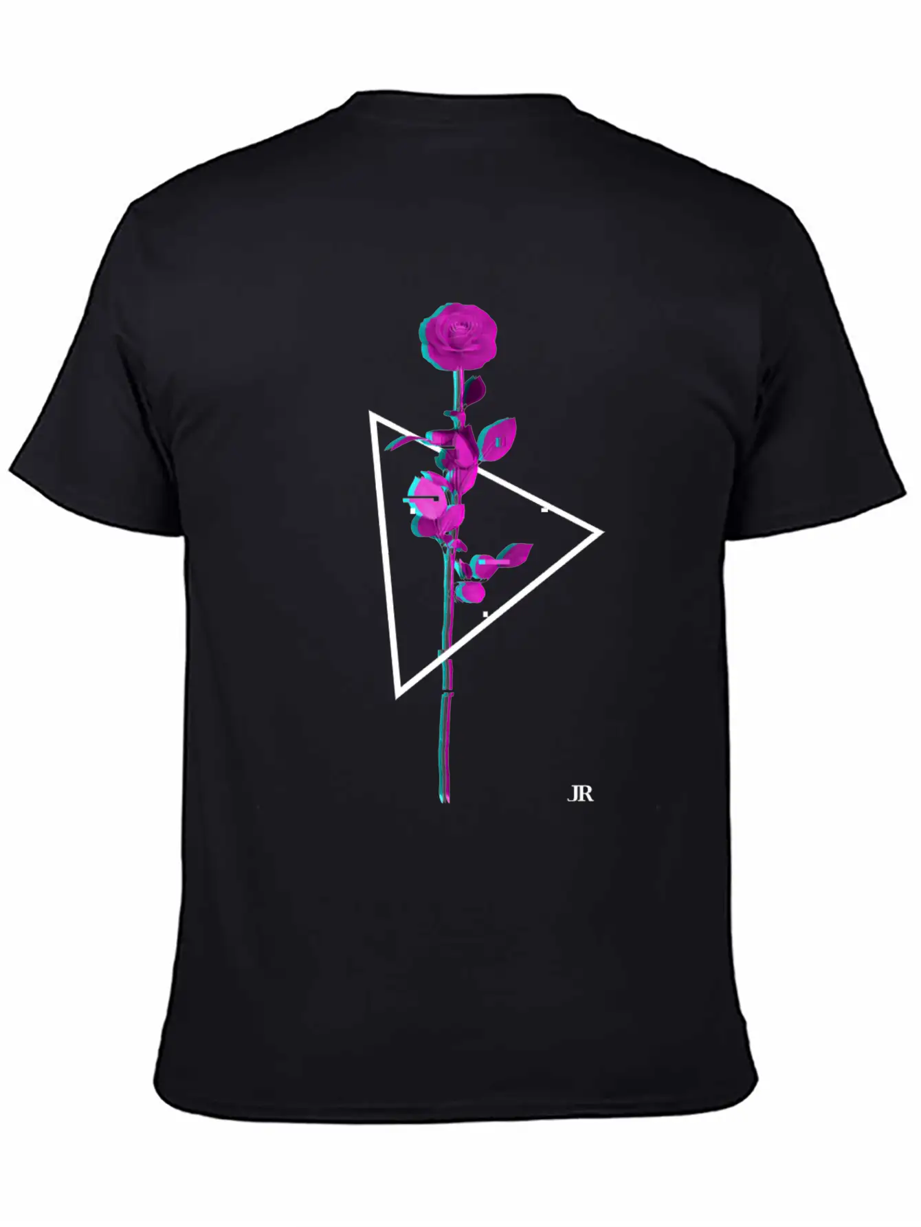 Vaporwave Rose Gift For Women Men Girls And Boys Unisex Casual T-Shirt – Clean Design For Daily Comfort