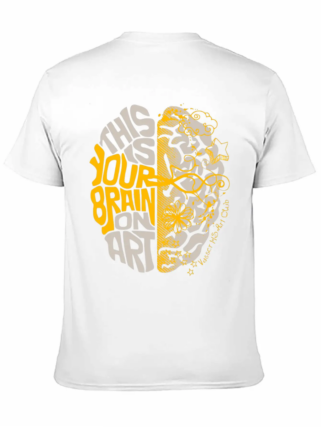 Vasser HS Art Club Stylish Everyday T-Shirt – Unisex Basic Cotton Tee