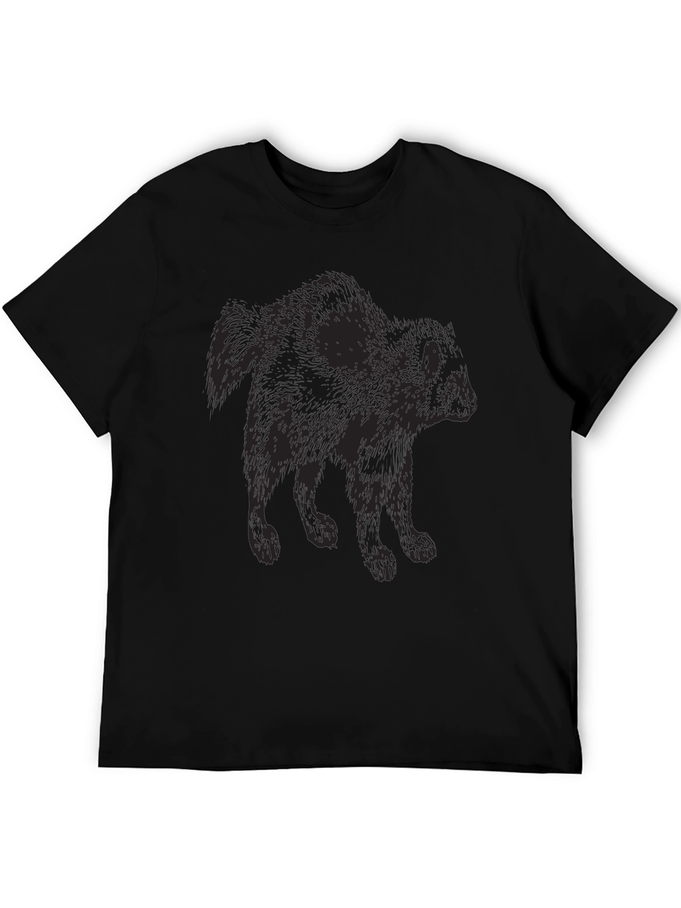 Black Bear Graphic T-Shirt - Mens Casual Tee
