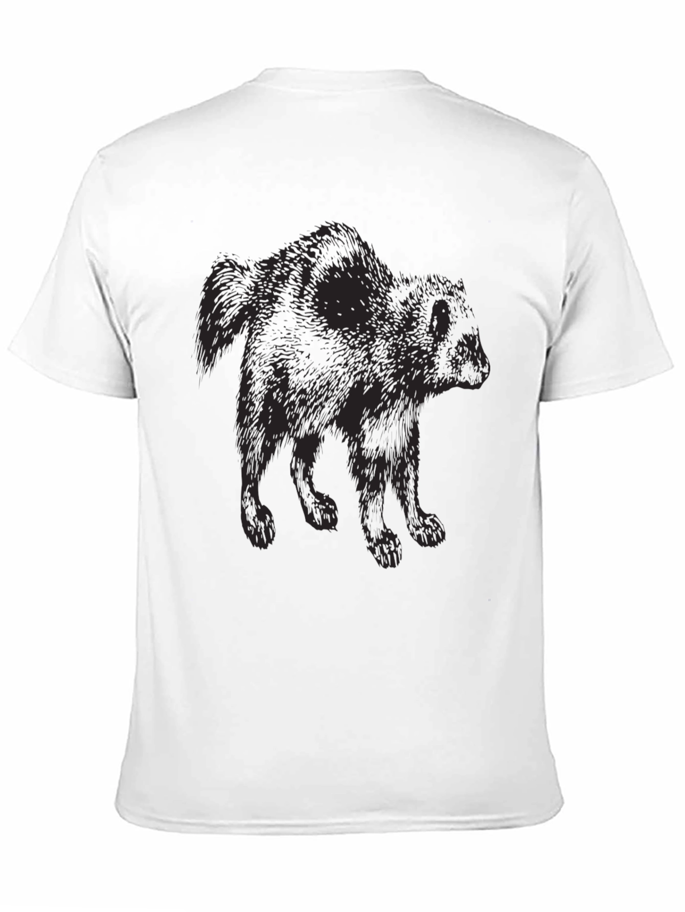 Black Bear Graphic T-Shirt - Mens Casual Tee
