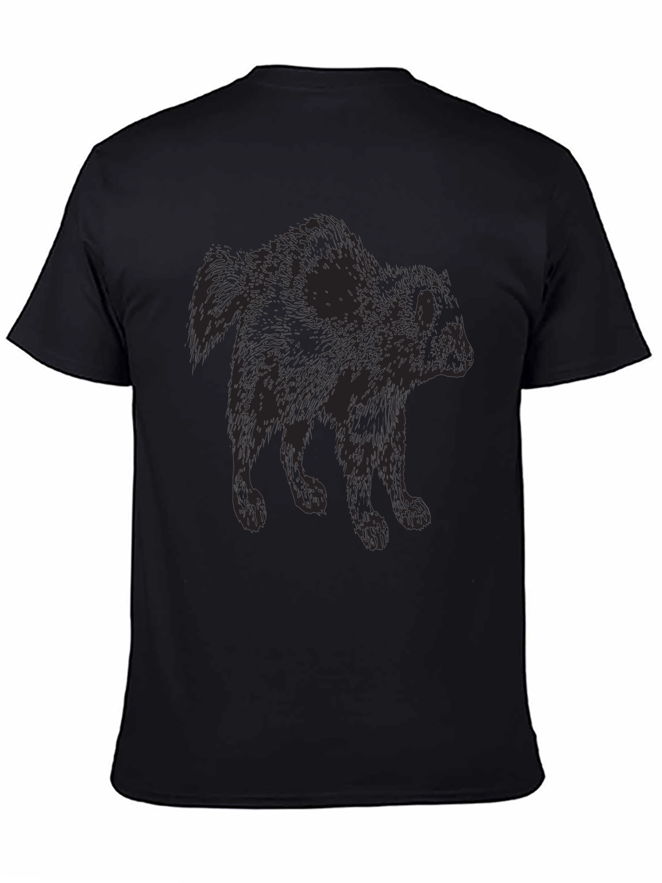 Black Bear Graphic T-Shirt - Mens Casual Tee