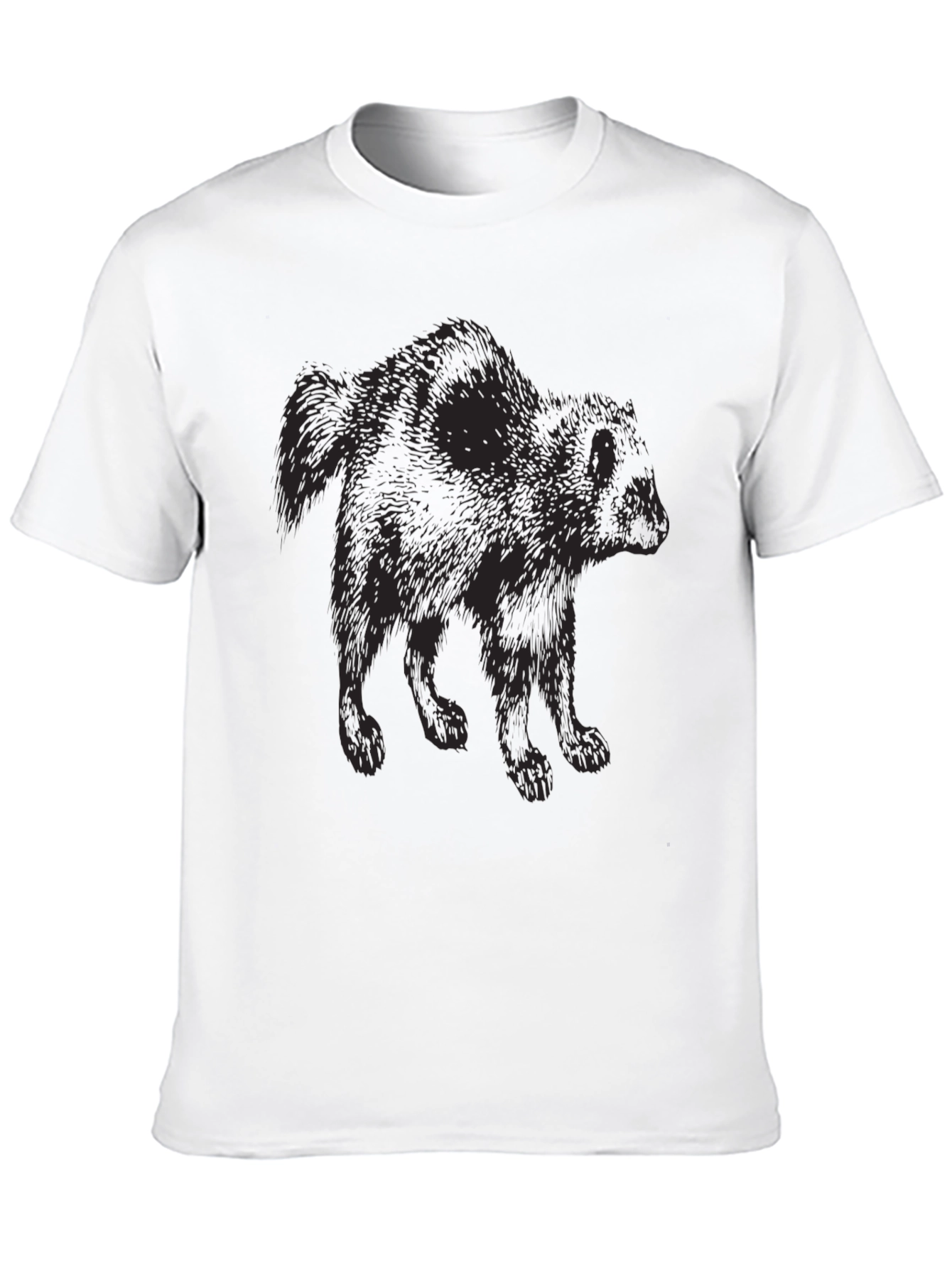 Black Bear Graphic T-Shirt - Mens Casual Tee