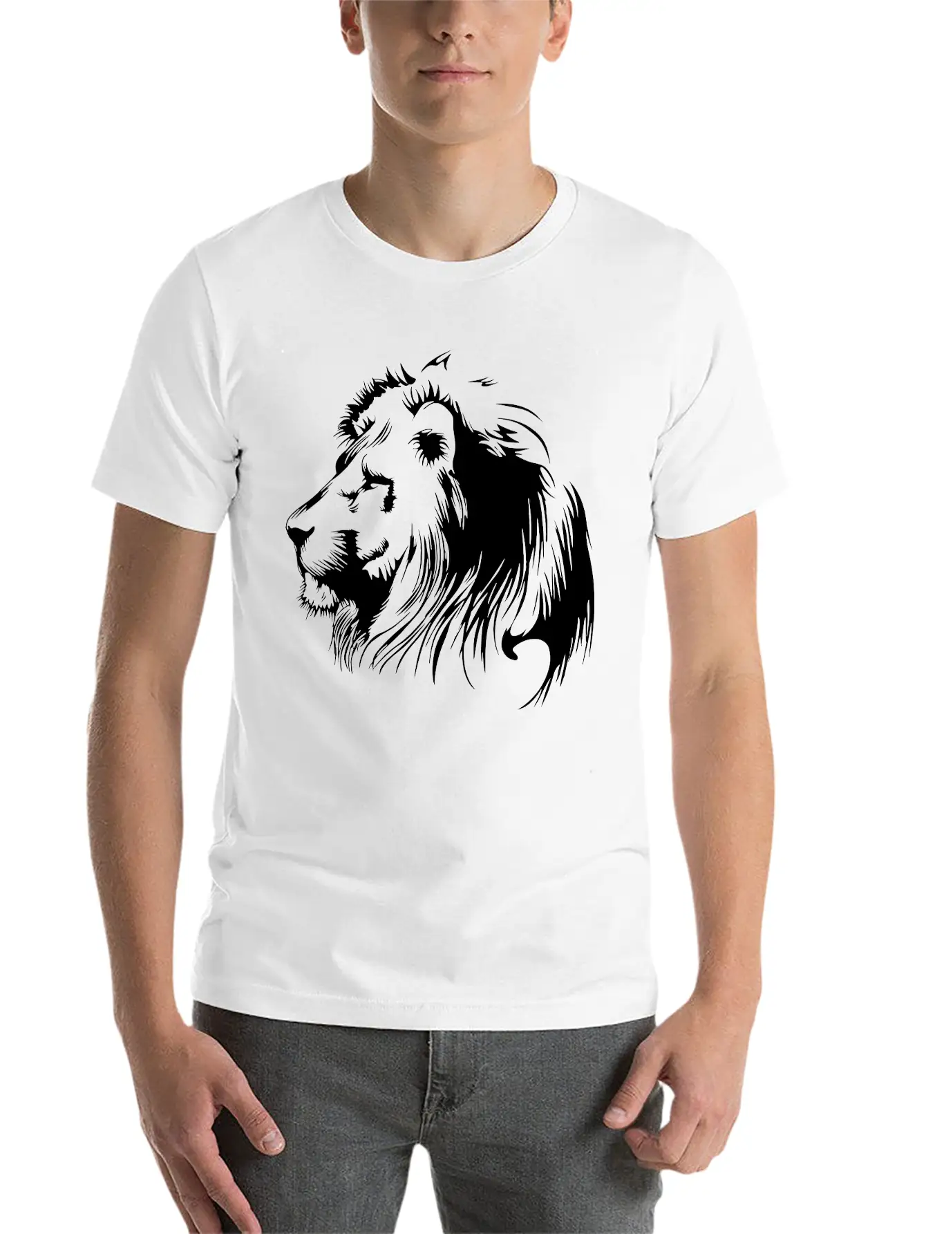 Vector Design Stylish Everyday T-Shirt – Unisex Basic Cotton Tee