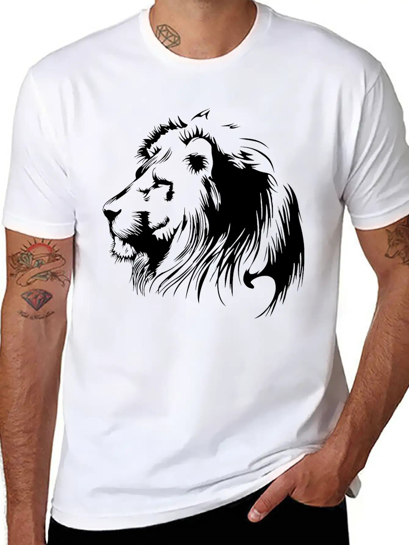 Vector Design Stylish Everyday T-Shirt – Unisex Basic Cotton Tee