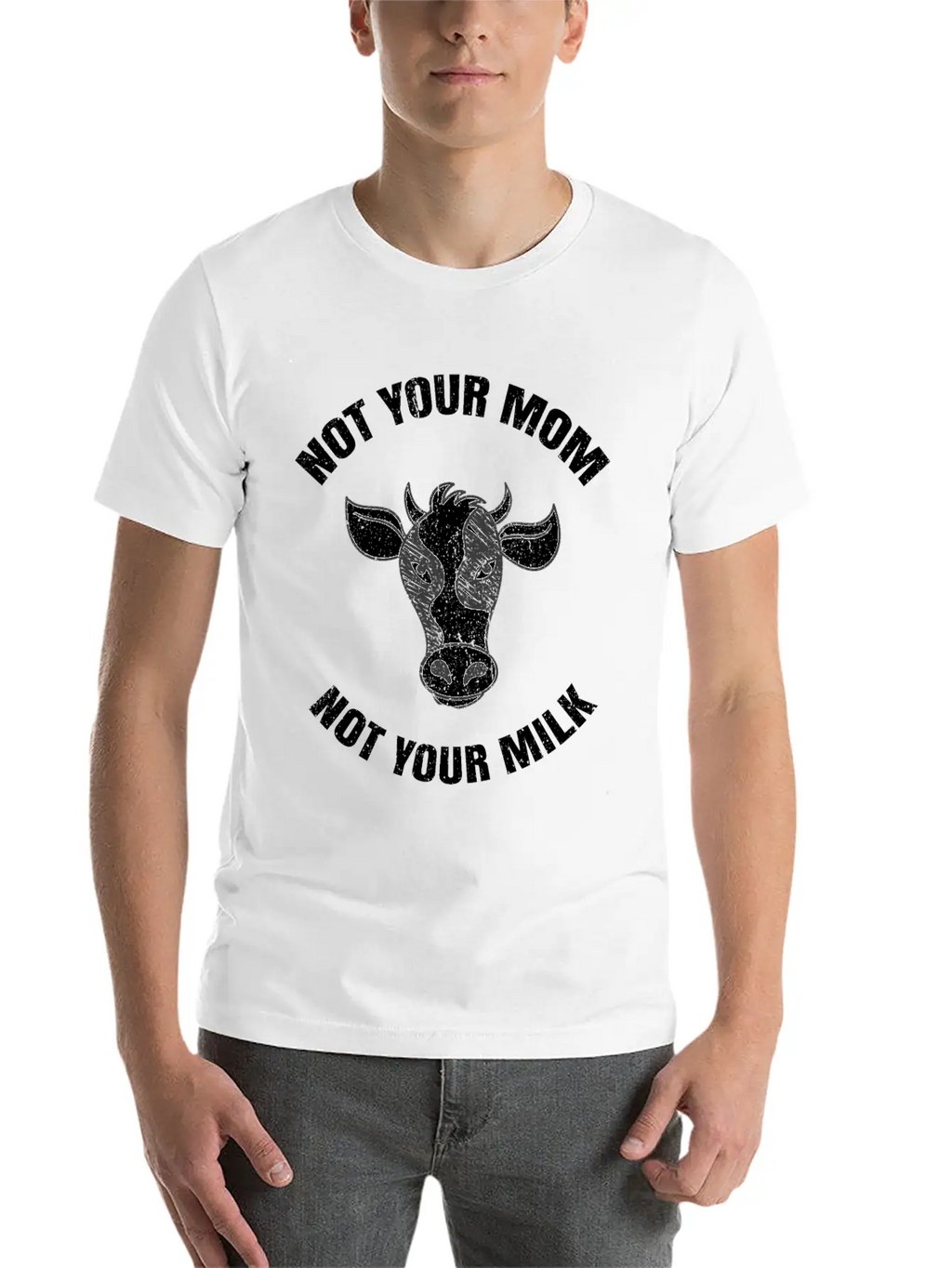 Vegan Animal Welfare Gift Veggie Organic Unisex Casual T-Shirt – Clean Design For Daily Comfort