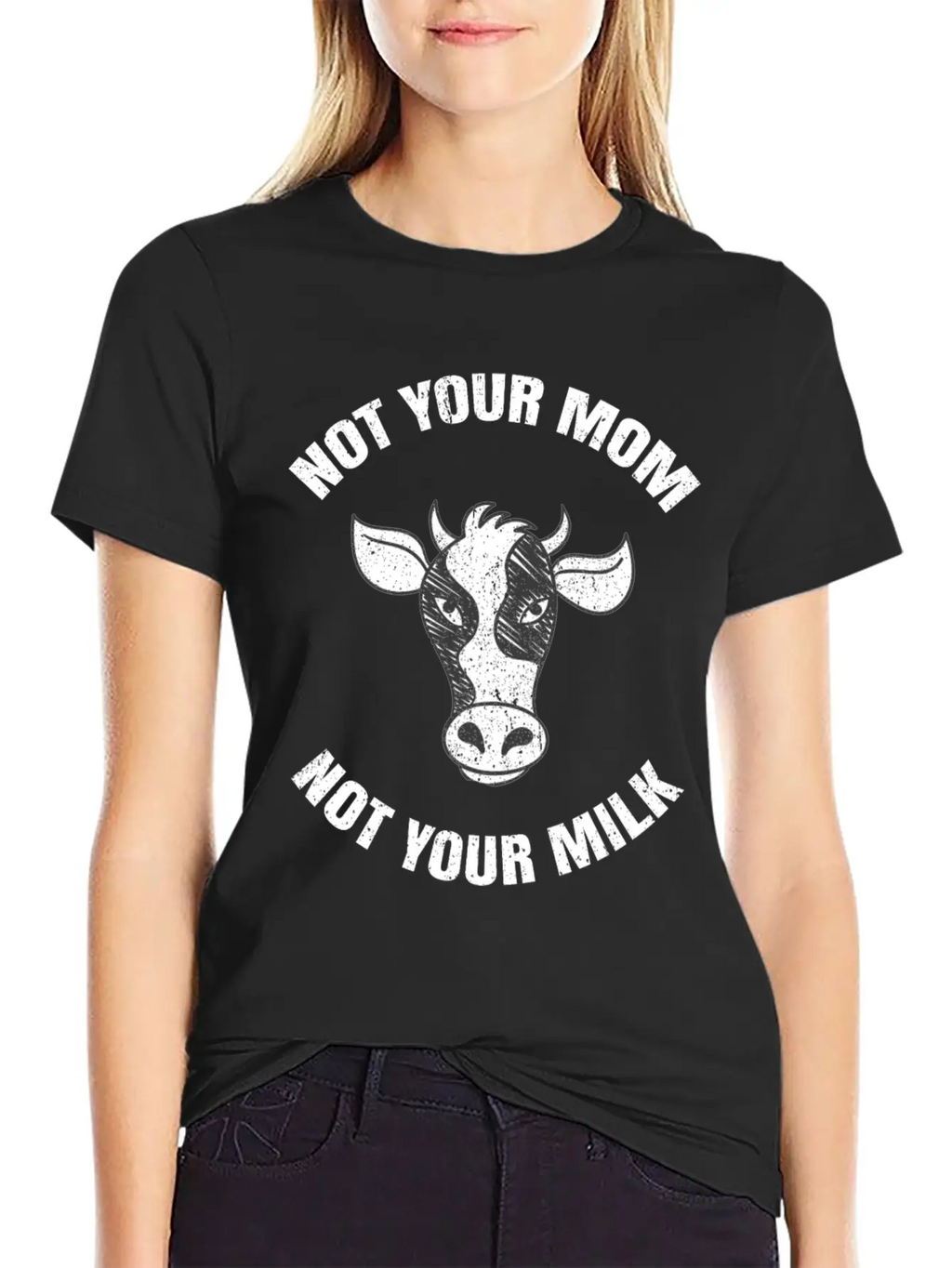 Vegan Animal Welfare Gift Veggie Organic Unisex Casual T-Shirt – Clean Design For Daily Comfort