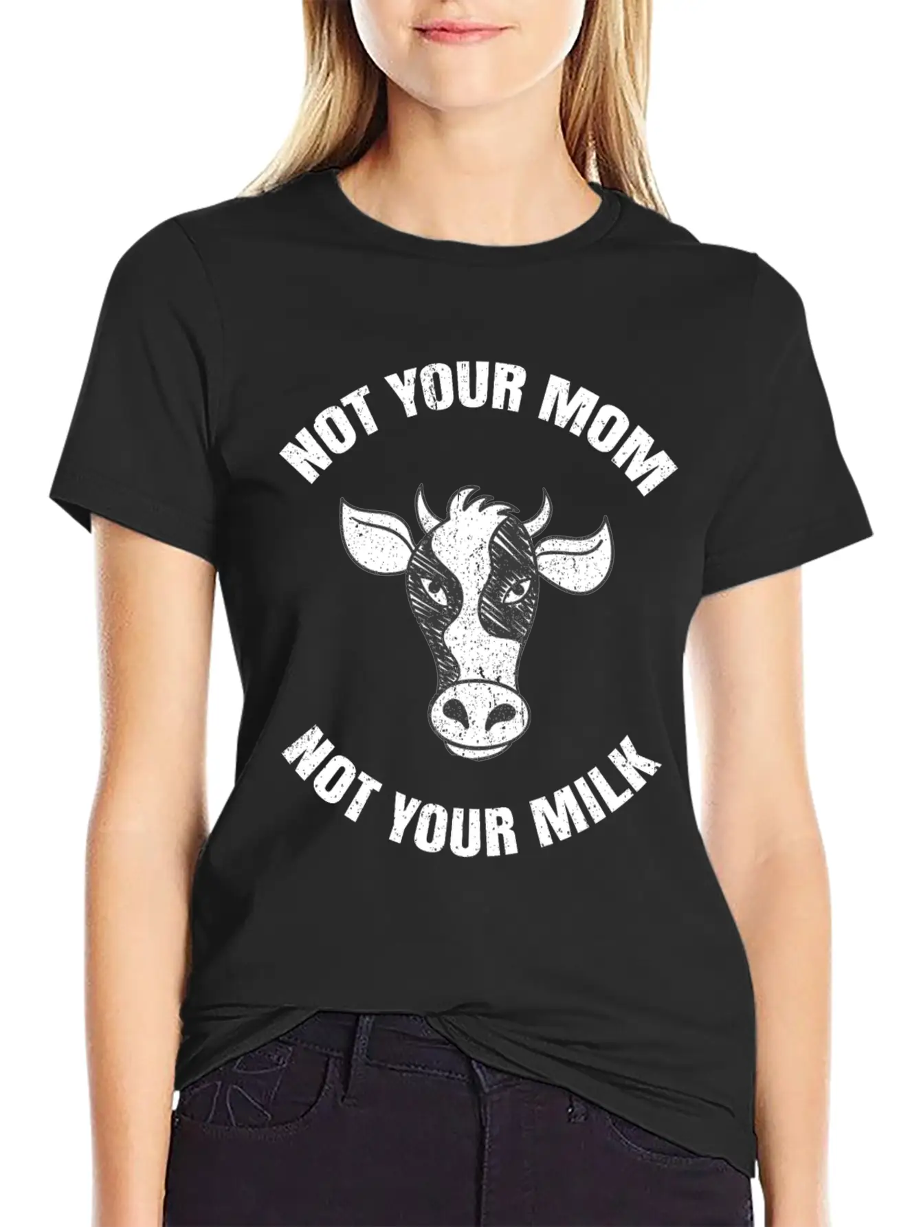 Vegan Animal Welfare Gift Veggie Organic Unisex Casual T-Shirt – Clean Design For Daily Comfort