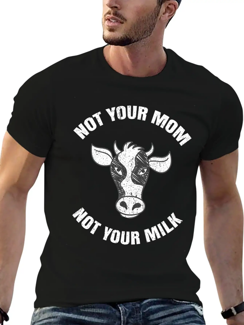 Vegan Animal Welfare Gift Veggie Organic Unisex Casual T-Shirt – Clean Design For Daily Comfort