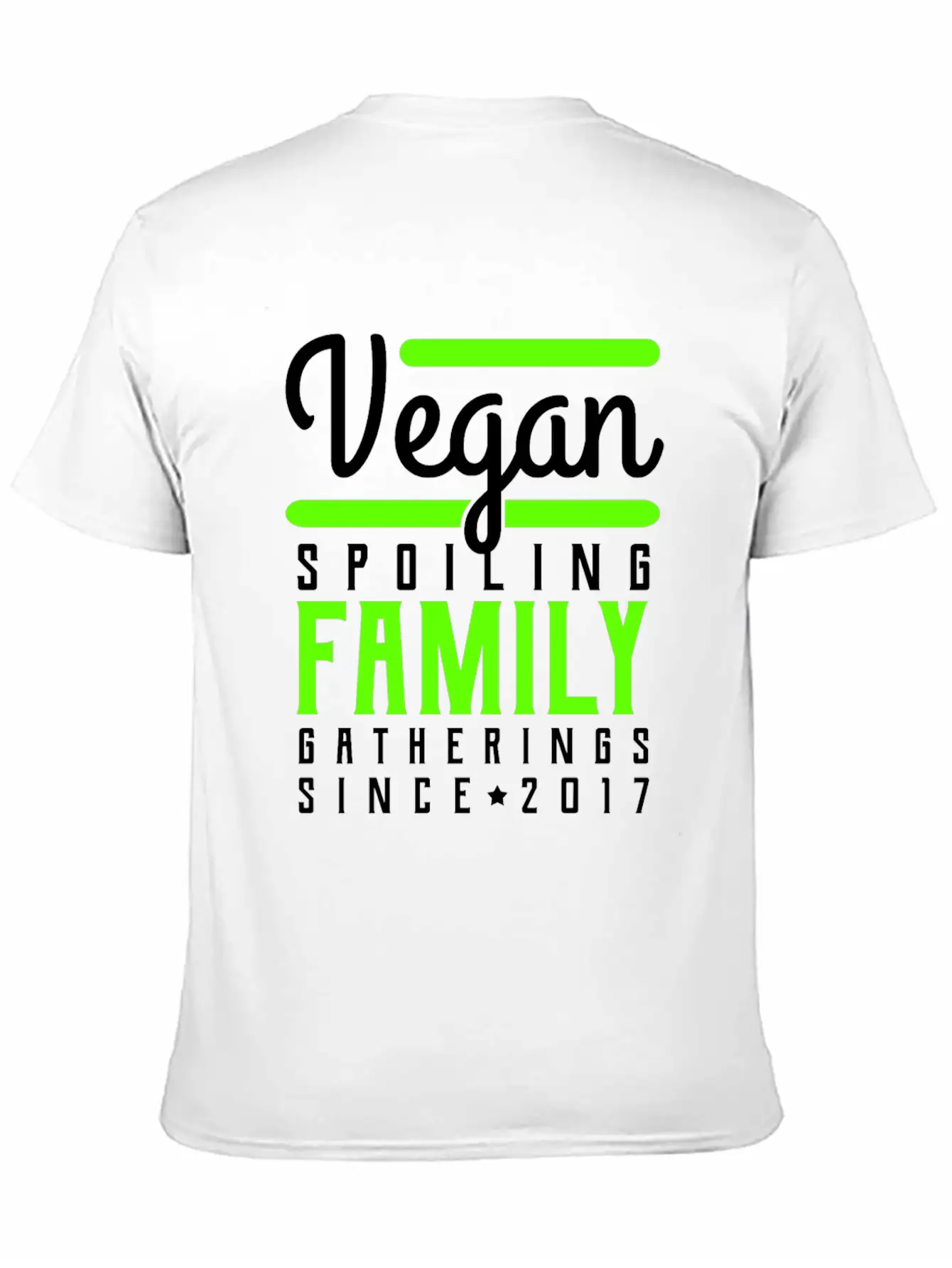 Vegan Casual Graphic T-Shirt – Simple And Comfortable Daily Wear