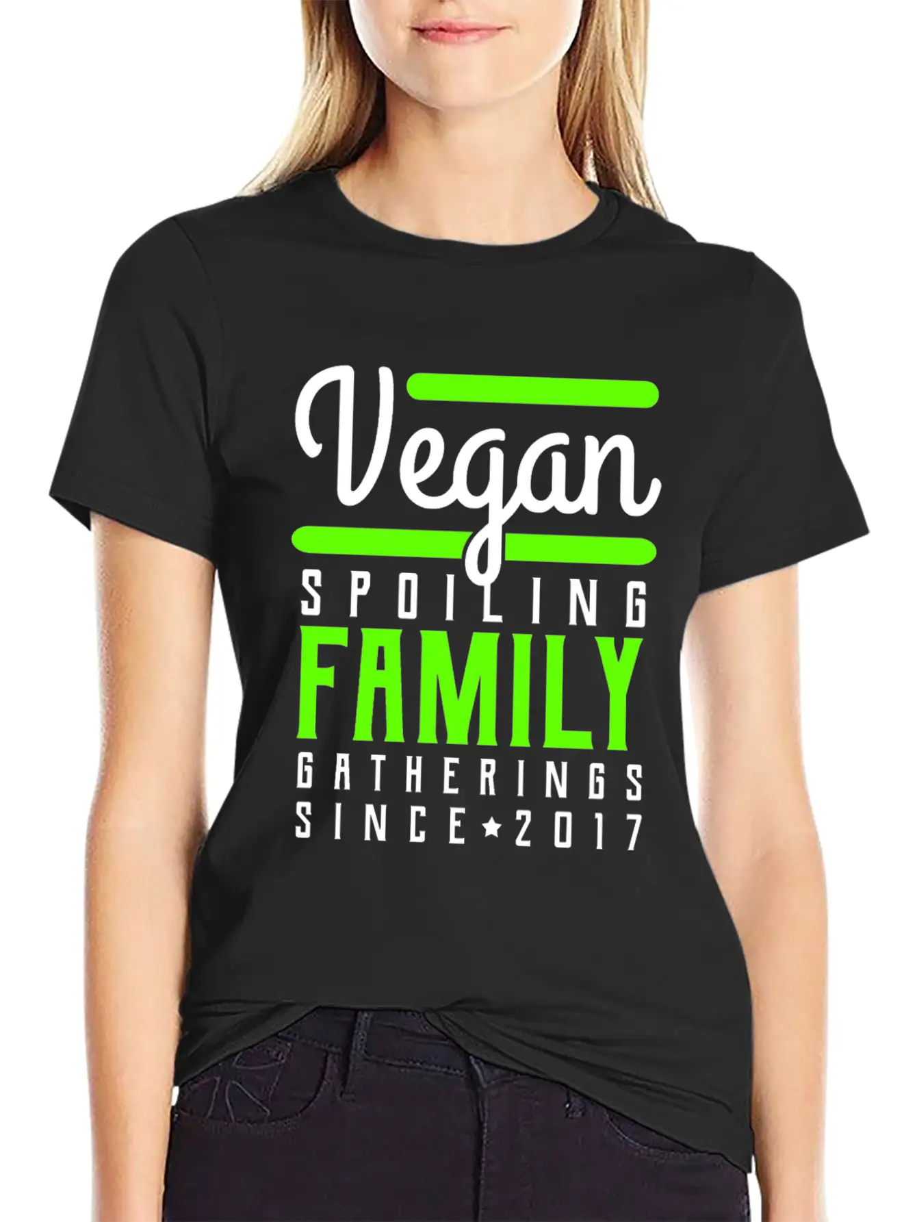 Vegan Casual Graphic T-Shirt – Simple And Comfortable Daily Wear