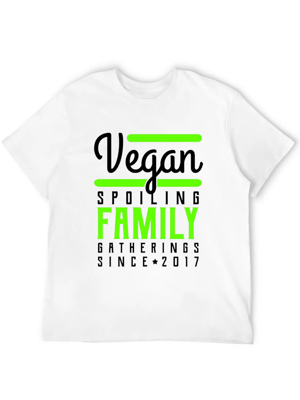 Vegan Casual Graphic T-Shirt – Simple And Comfortable Daily Wear