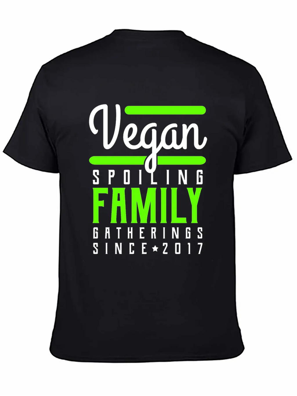 Vegan Casual Graphic T-Shirt – Simple And Comfortable Daily Wear