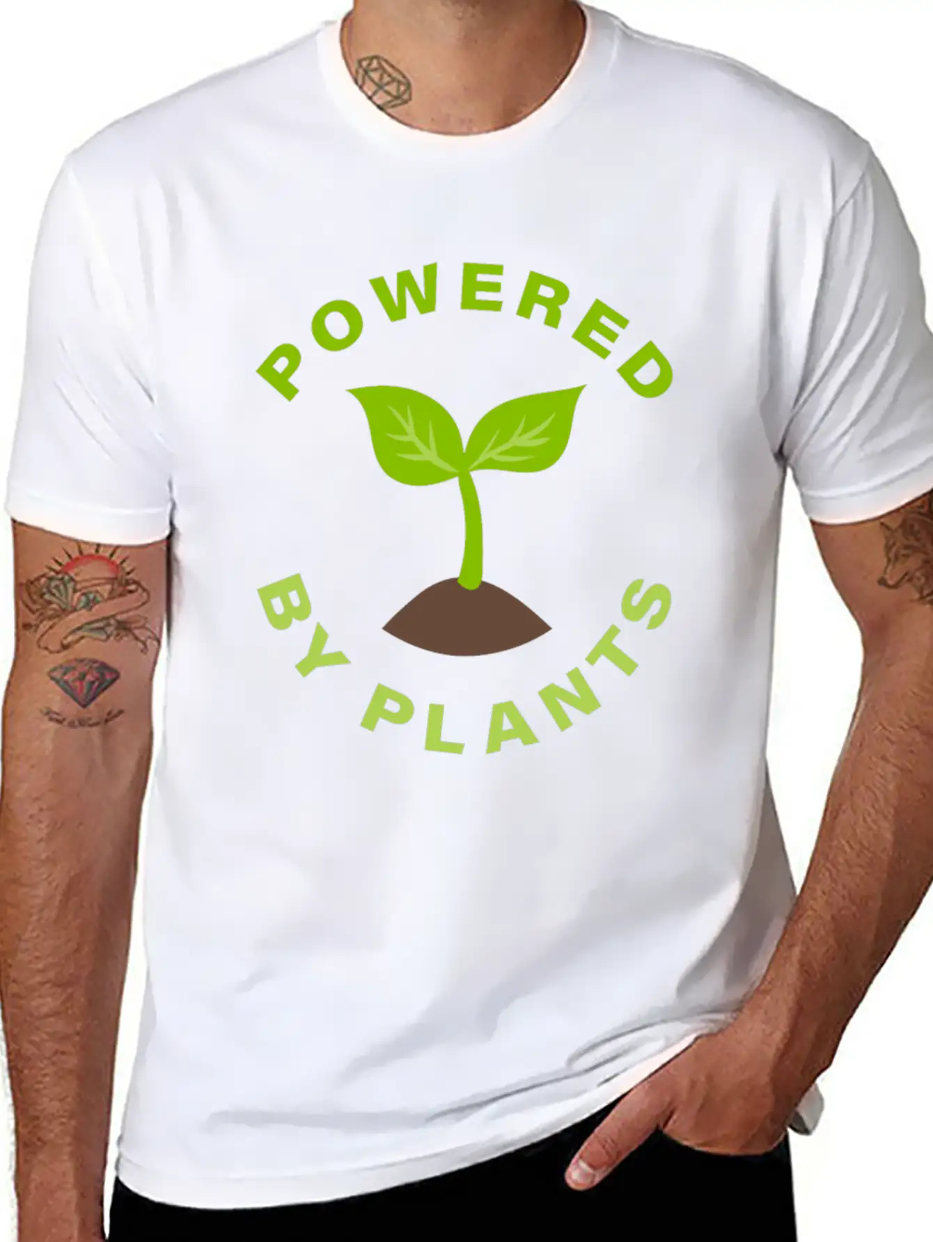Vegan Diet Unisex Casual T-Shirt – Clean Design For Daily Comfort