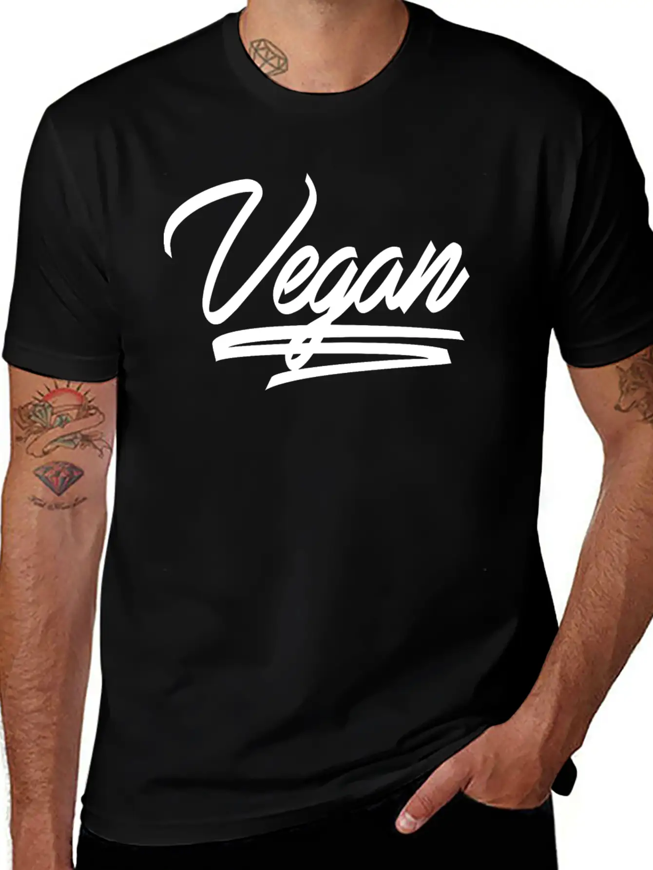 Vegan Essential Cotton Tee For Daily Outfits – Unisex Style