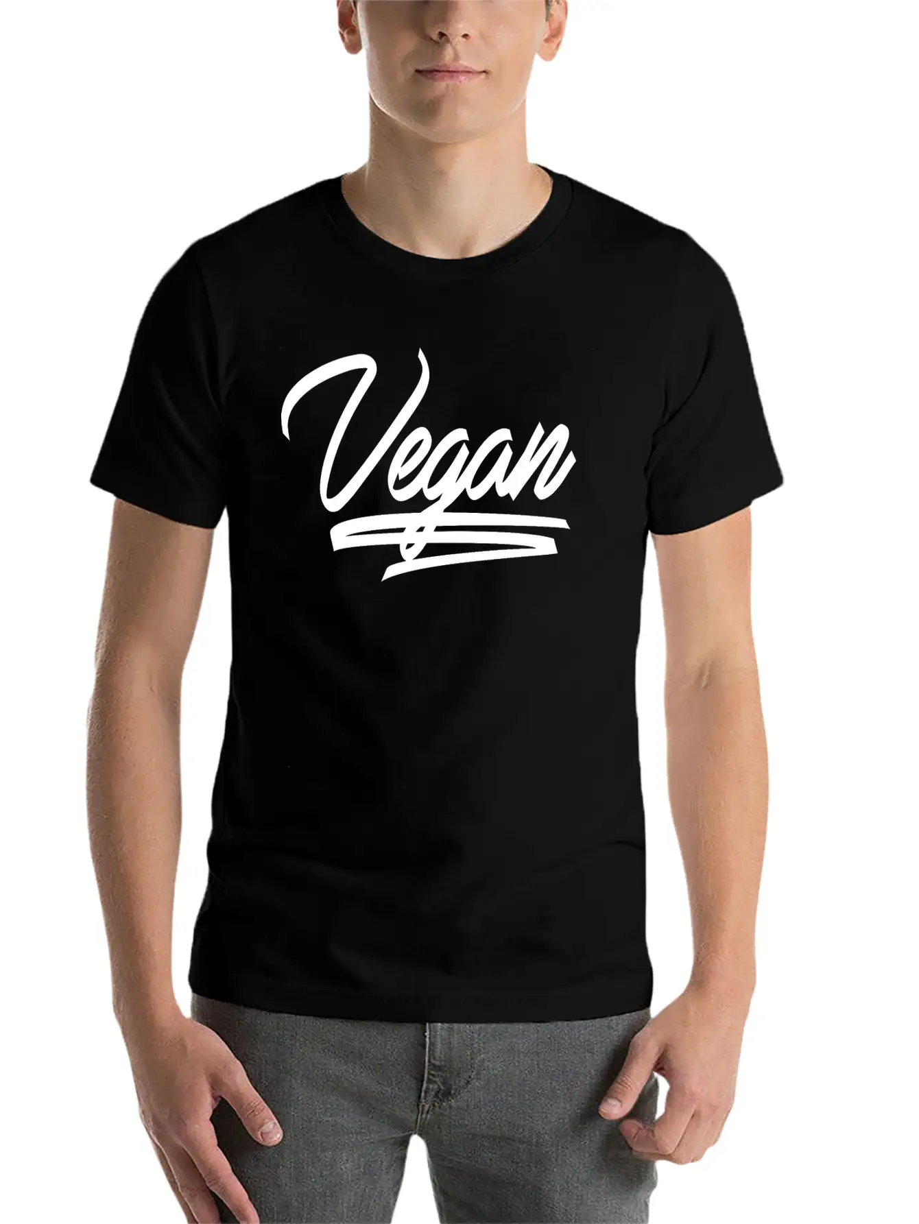 Vegan Essential Cotton Tee For Daily Outfits – Unisex Style