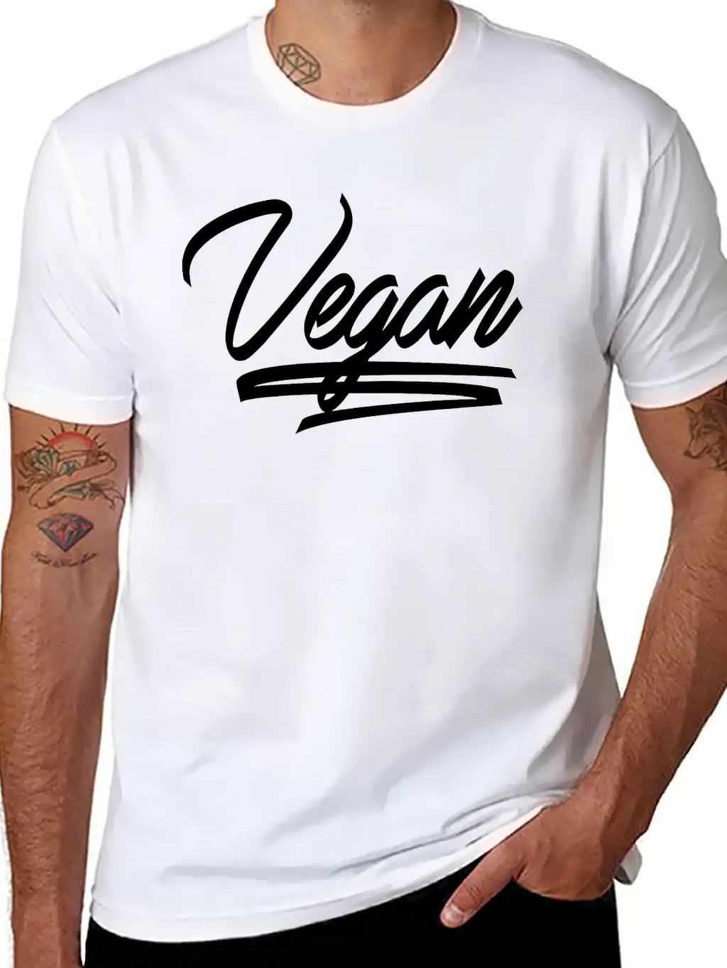 Vegan Essential Cotton Tee For Daily Outfits – Unisex Style