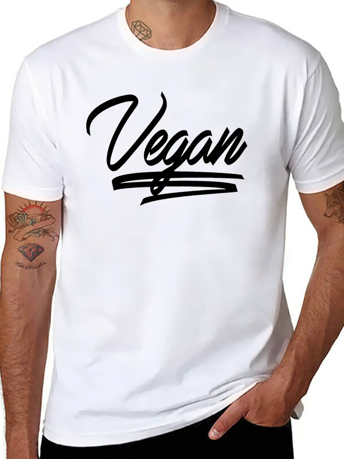 Vegan Essential Cotton Tee For Daily Outfits – Unisex Style