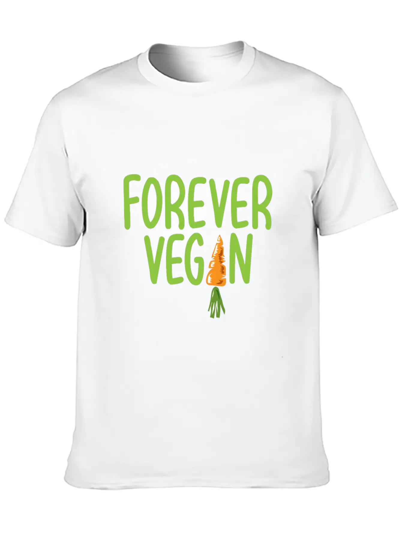 Vegan Gift Vegan Love Animals Breathable Soft Cotton T-Shirt – Timeless Casual Look