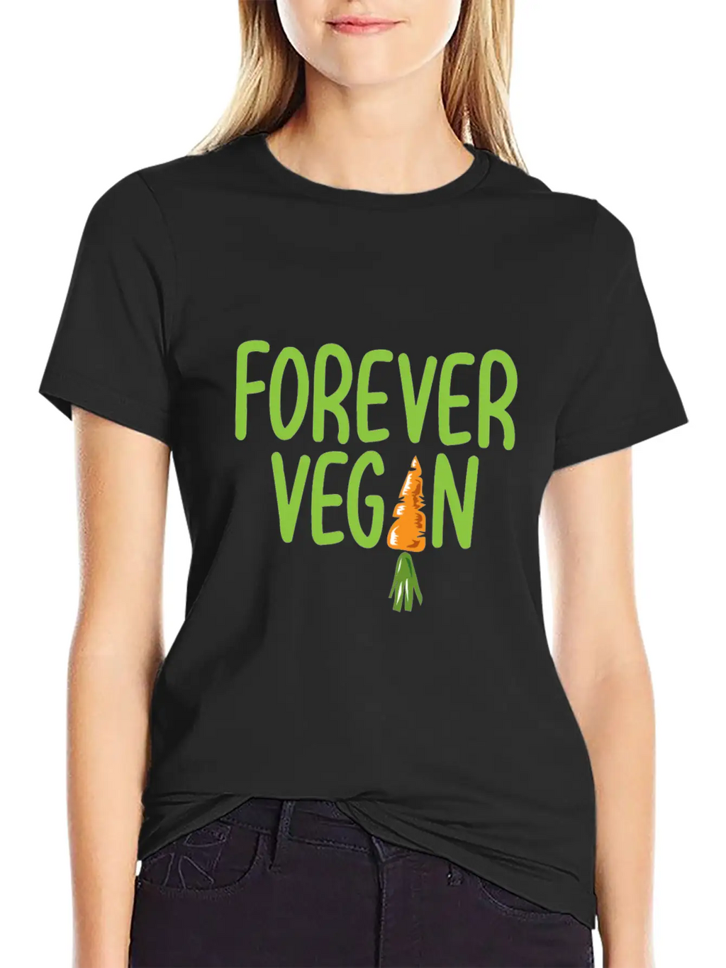 Vegan Gift Vegan Love Animals Breathable Soft Cotton T-Shirt – Timeless Casual Look