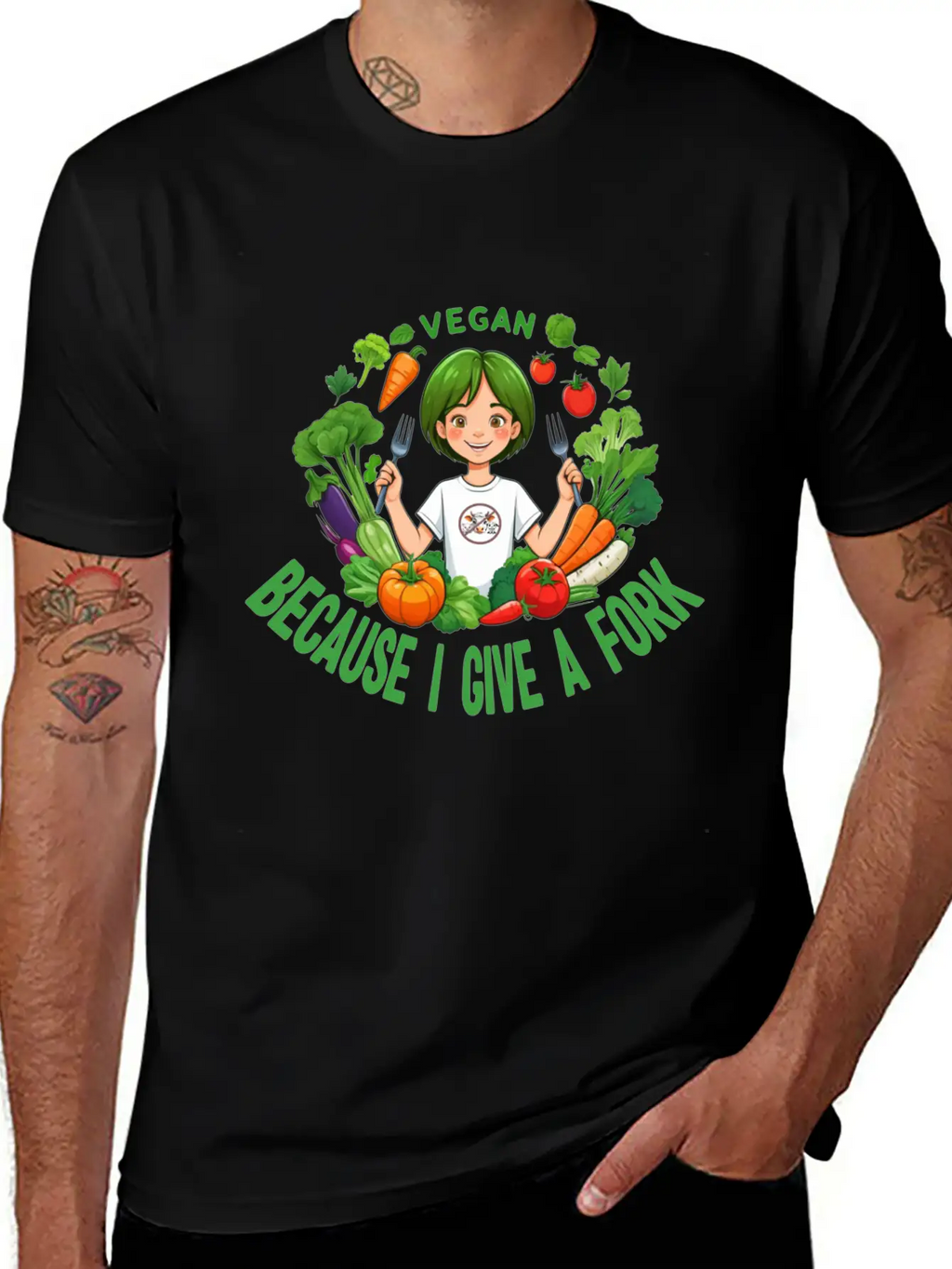Vegan Lifestyle Unisex Casual T-Shirt – Clean Design For Daily Comfort