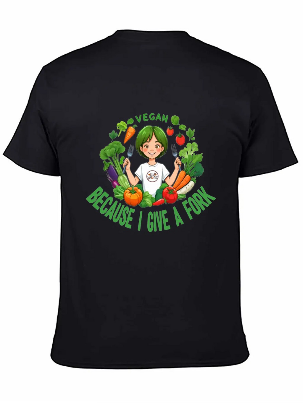 Vegan Lifestyle Unisex Casual T-Shirt – Clean Design For Daily Comfort