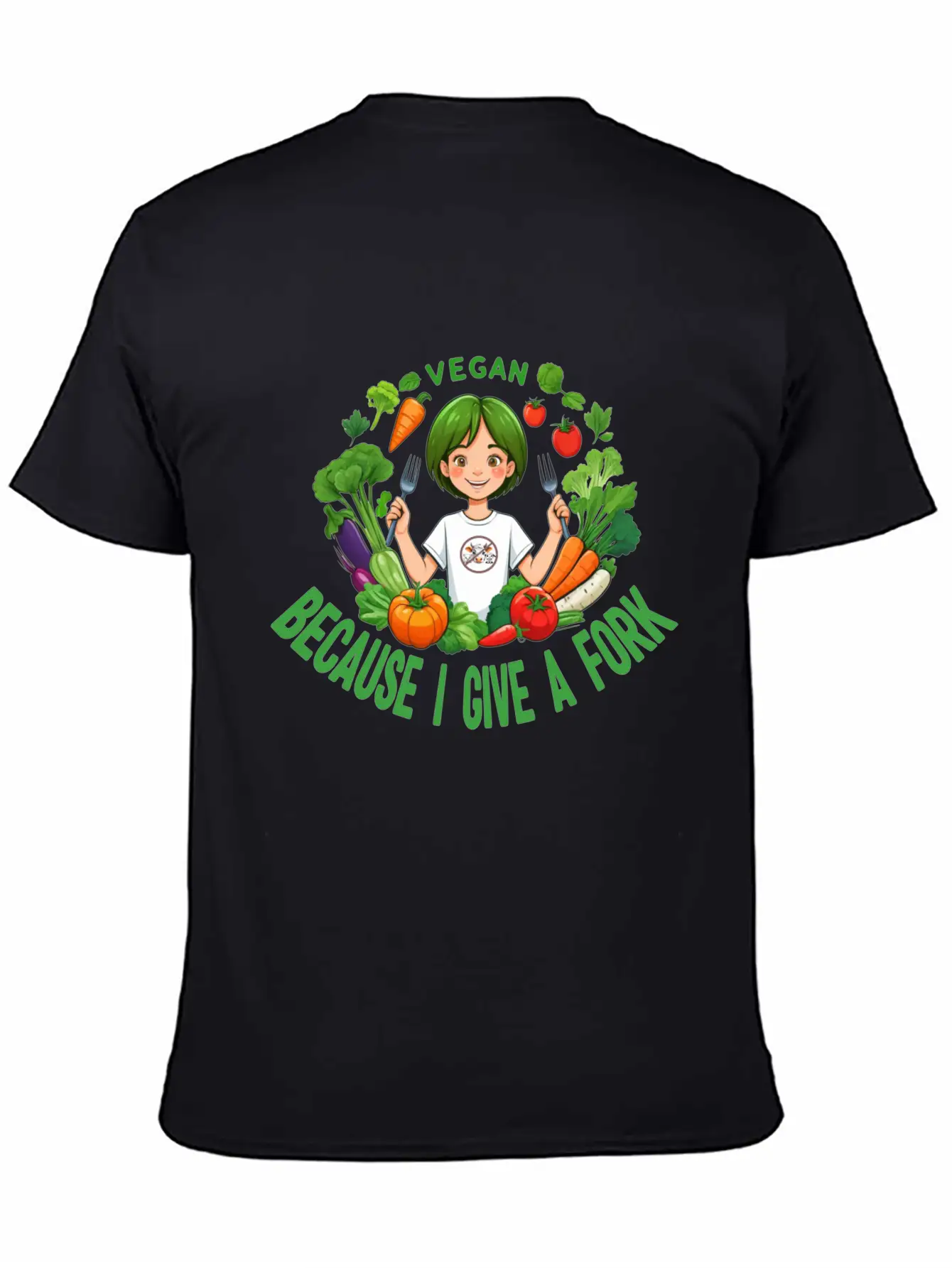 Vegan Lifestyle Unisex Casual T-Shirt – Clean Design For Daily Comfort