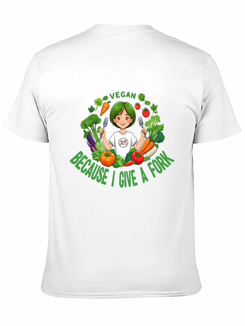 Vegan Lifestyle Unisex Casual T-Shirt – Clean Design For Daily Comfort