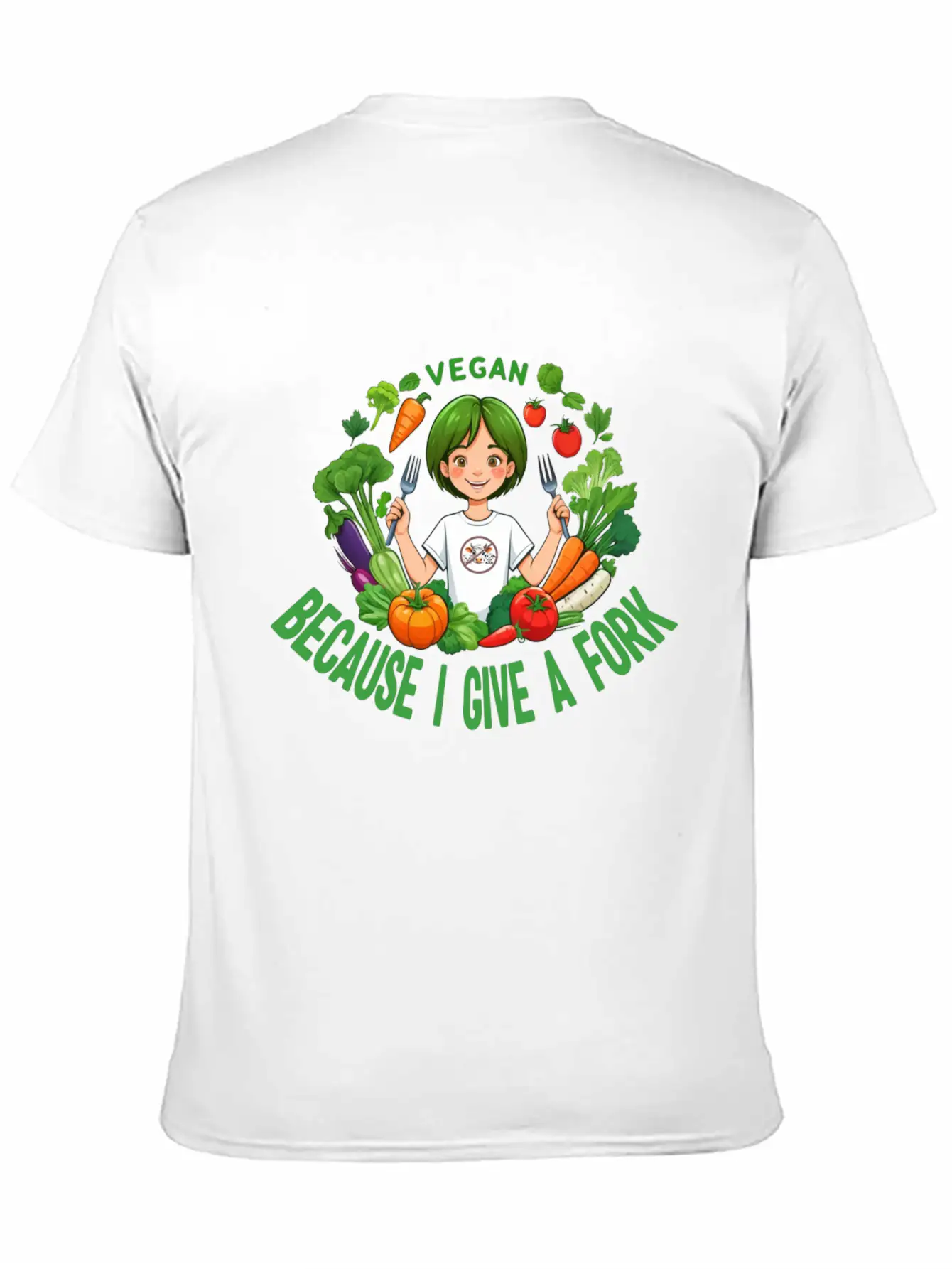 Vegan Lifestyle Unisex Casual T-Shirt – Clean Design For Daily Comfort