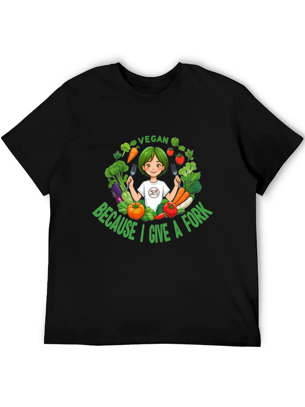 Vegan Lifestyle Unisex Casual T-Shirt – Clean Design For Daily Comfort