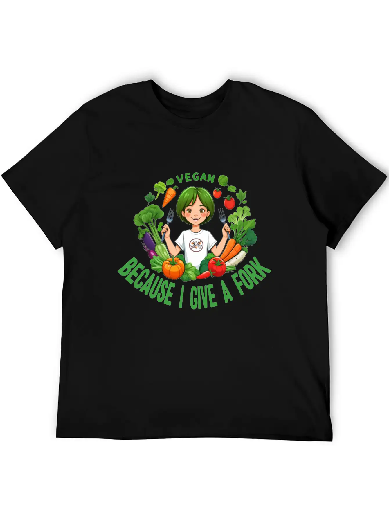 Vegan Lifestyle Unisex Casual T-Shirt – Clean Design For Daily Comfort