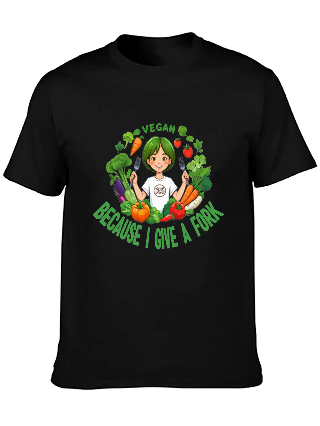 Vegan Lifestyle Unisex Casual T-Shirt – Clean Design For Daily Comfort